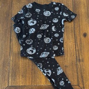 Celestial Black Kids Pajama Set